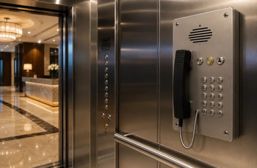 Intercomunicación para Ascensores y Elevadores