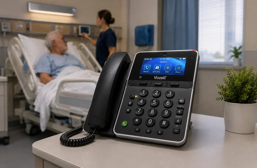 Teléfono IP Wi-Fi en Hospitales