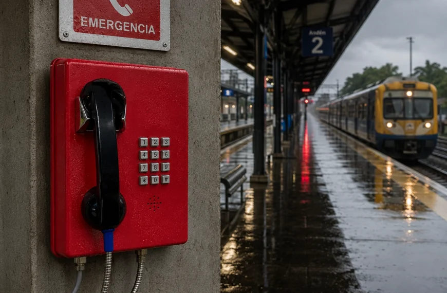 JR206 FK Teléfono de emergencia robusto para áreas públicas: resistencia y confiabilidad en cada llamada
